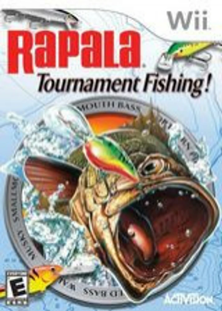 RAPALA TOURNAMENT FISHING - Nintendo Wii Wii - USED