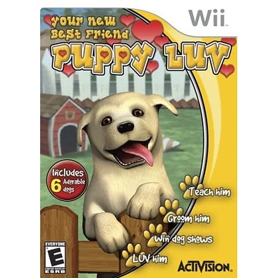 PUPPY LUV - Nintendo Wii Wii - USED