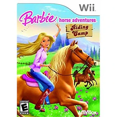 BARBIE HORSE ADVENTURES:RIDING - Nintendo Wii Wii - USED