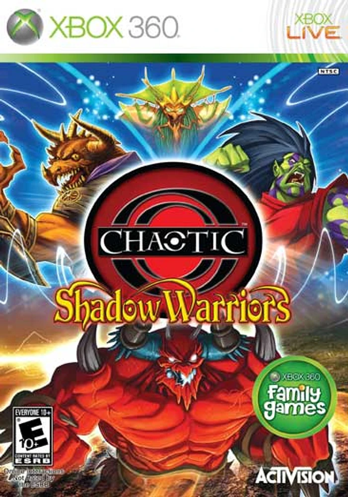 CHAOTIC:SHADOW WARRIORS - Xbox 360 - USED