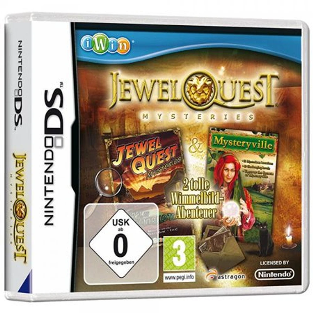 JEWEL QUEST MYSTERIES - Nintendo DS - USED