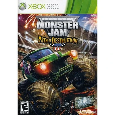 MONSTER JAM:PATH OF DESTRUCTIO - Xbox 360 - USED