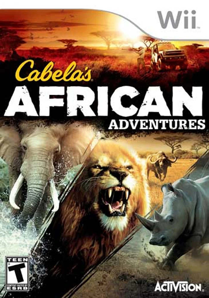 CABELAS AFRICAN ADVENTURES 201 - Nintendo Wii Wii