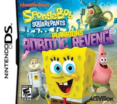 SPONGEBOB:PLANKTONS ROBOTIC - Nintendo DS - USED