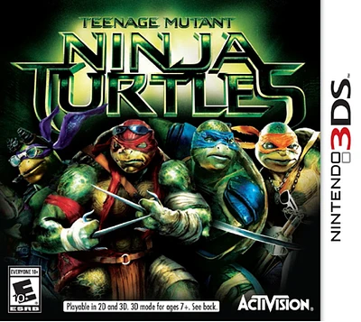 TMNT (2014) - Nintendo 3DS - USED