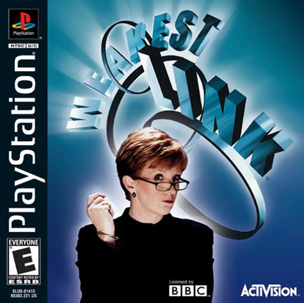 WEAKEST LINK - Playstation (PS1) - USED