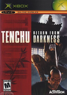 TENCHU:RETURN FROM DARKNESS - Xbox - USED
