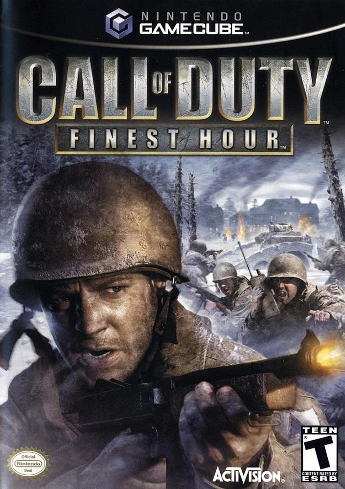 CALL OF DUTY:FINEST HOUR - GameCube - USED