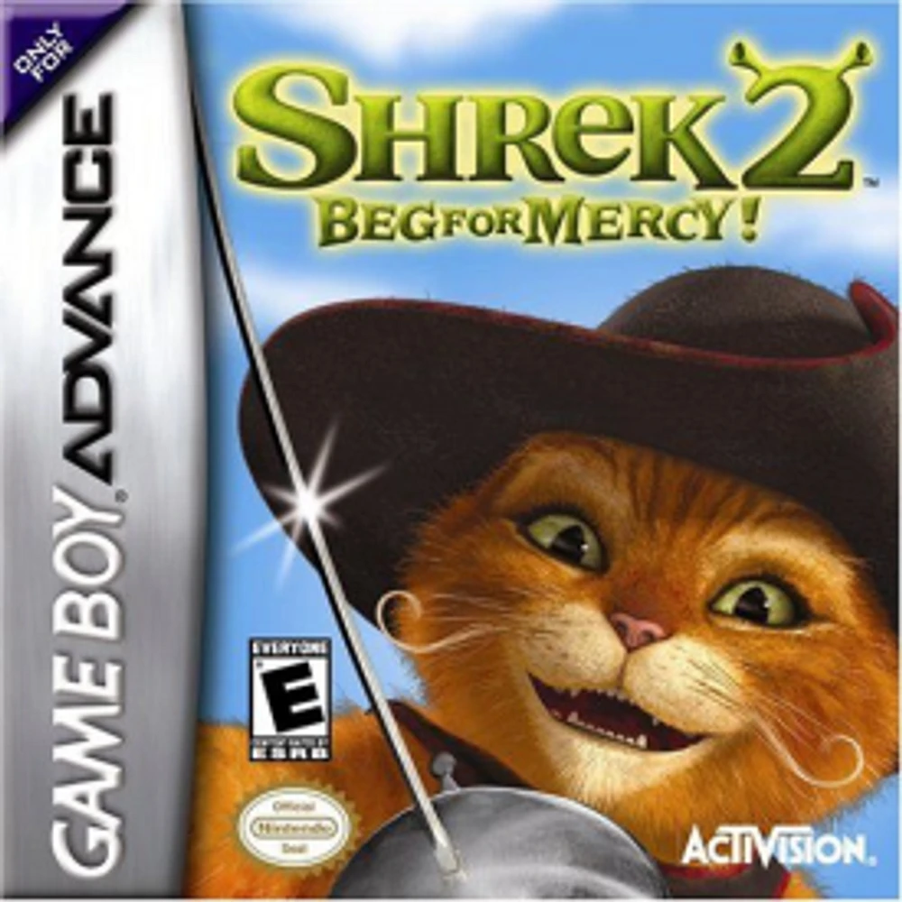 SHREK 2:BEG FOR MERCY - Game Boy Advanced - USED