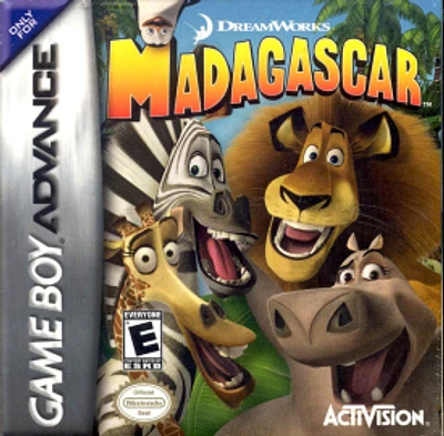 MADAGASCAR - Game Boy Advanced - USED