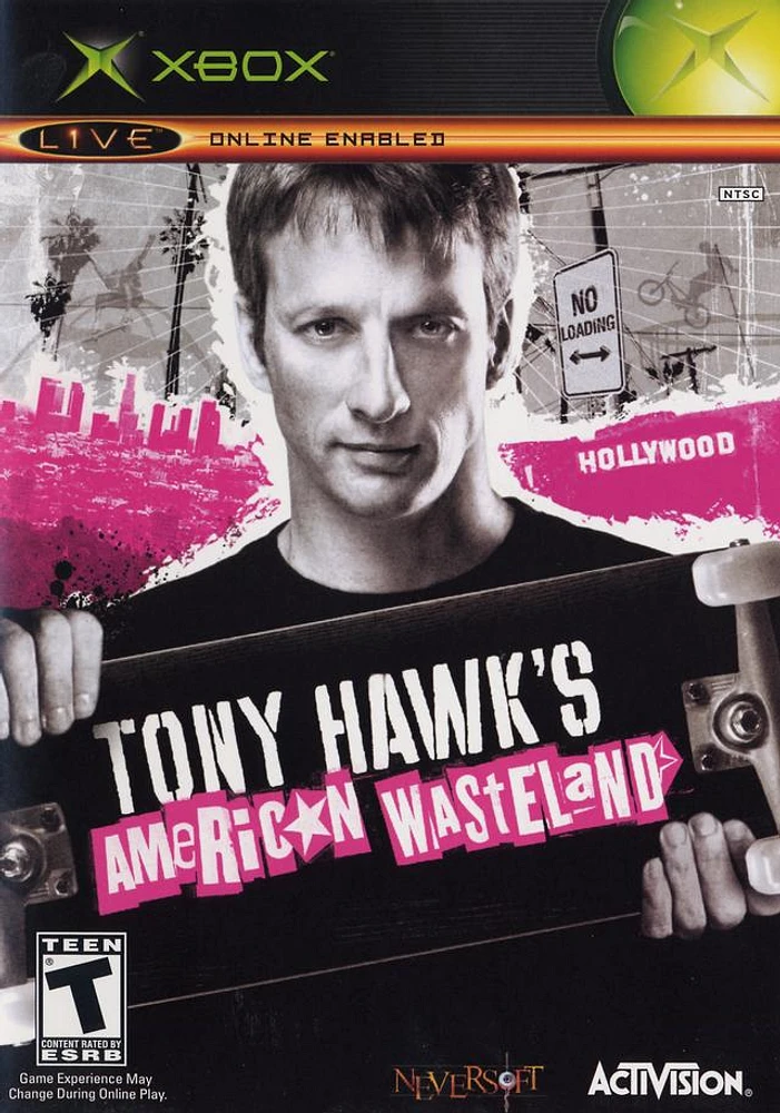 TONY HAWK:AMERICAN WASTELAND - Xbox - USED