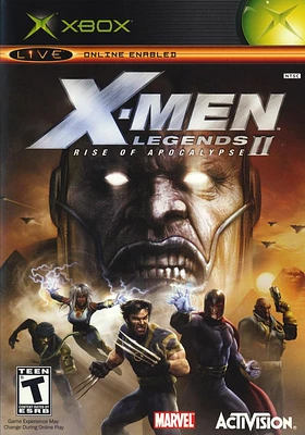 X-MEN LEGENDS II:RISE OF THE - Xbox - USED