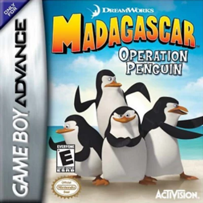 MADAGASCAR:OPERATION PENGUIN - Game Boy Advanced - USED