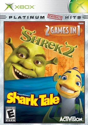 SHREK 2/SHARK TALE - Xbox - USED