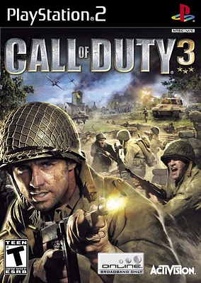 CALL OF DUTY 3 - Playstation 2 - USED