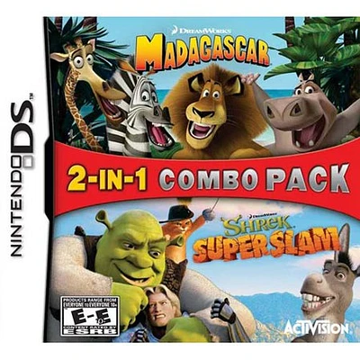 MADAGASCAR/SHREK SUPER SLAM - Nintendo DS - USED