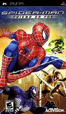 SPIDER-MAN:FRIEND OR FOE - PSP - USED