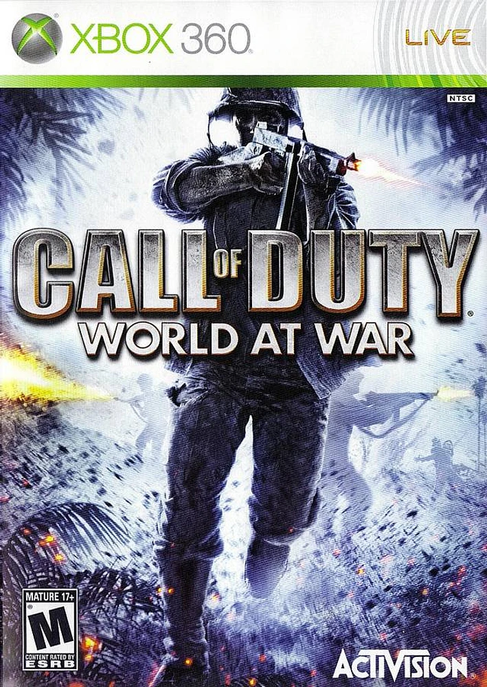 CALL OF DUTY:WORLD AT WAR - Xbox 360 - USED