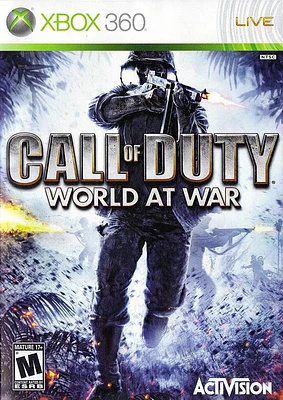 CALL OF DUTY:WORLD AT WAR - Xbox 360 - USED