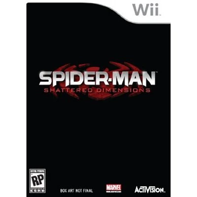 SPIDER-MAN:SHATTERED DIMENSION - Nintendo Wii Wii - USED