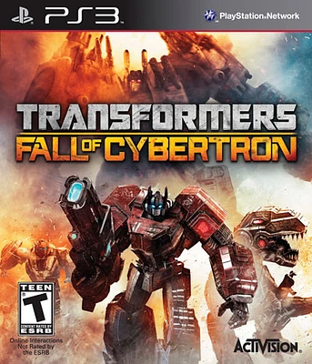 TRANSFORMERS:FALL OF CYBER - Playstation 3 - USED