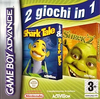 SHREK 2/SHARK TALE - Game Boy Advanced - USED