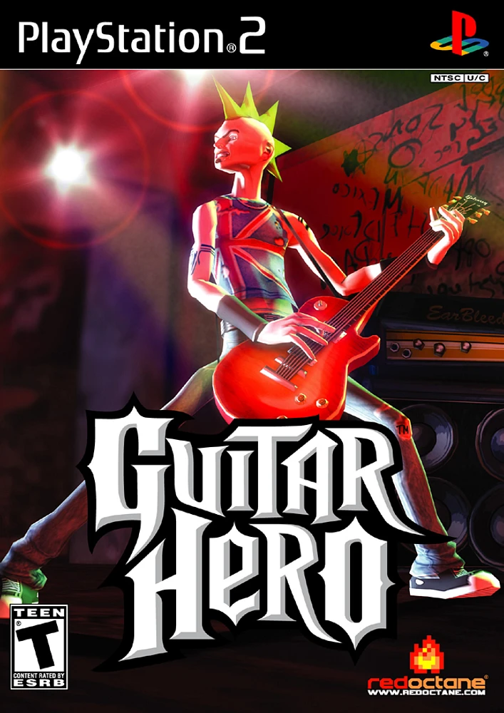 GUITAR HERO (GAME) - Playstation 2 - USED
