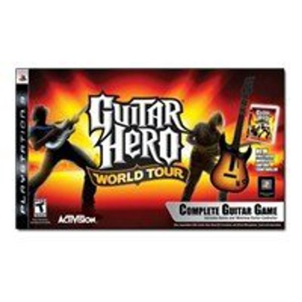 GUITAR HERO:WORLD GUITAR (BUND - Playstation 3 - USED