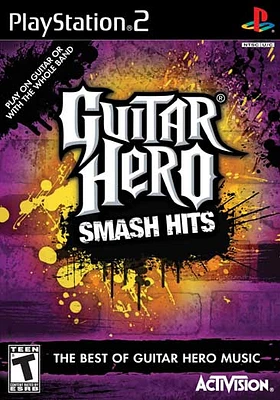 GUITAR HERO:SMASH HITS - Playstation 2 - USED