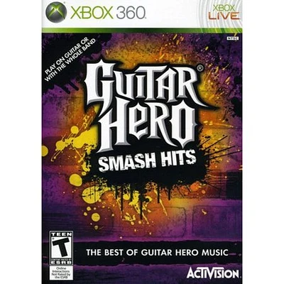GUITAR HERO:SMASH HITS - Xbox 360 - USED