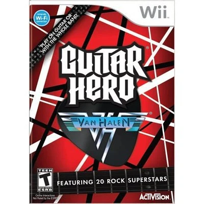 GUITAR HERO:VAN HALEN - Nintendo Wii Wii - USED