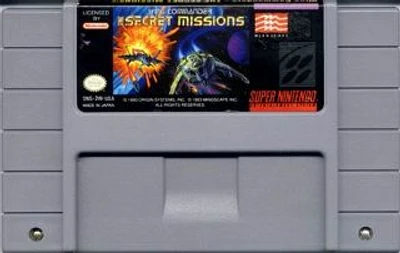 WING COMMANDER:SECRET MISSIONS - Super Nintendo - USED