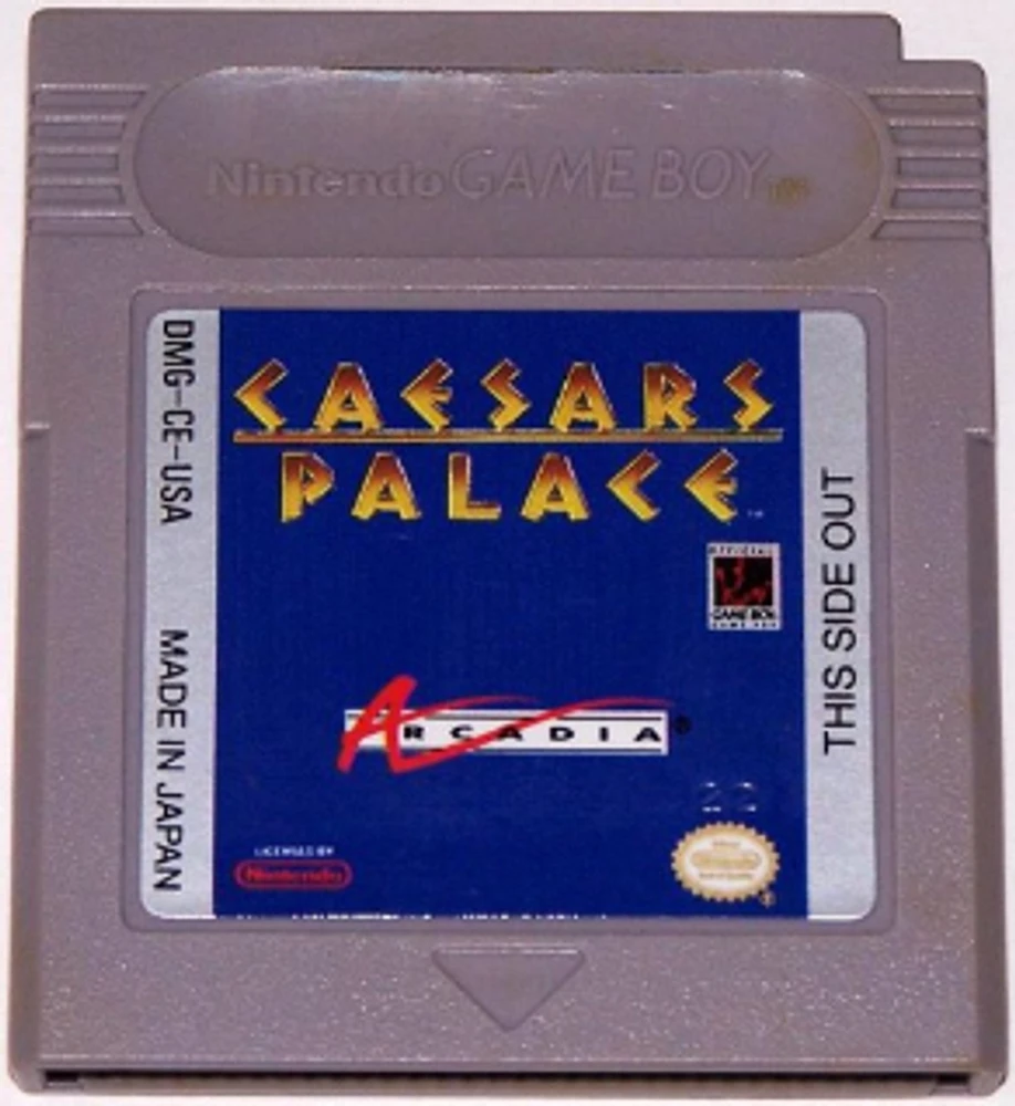 CAESARS PALACE - Game Boy - USED