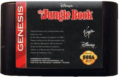 JUNGLE BOOK - Sega Genesis - USED