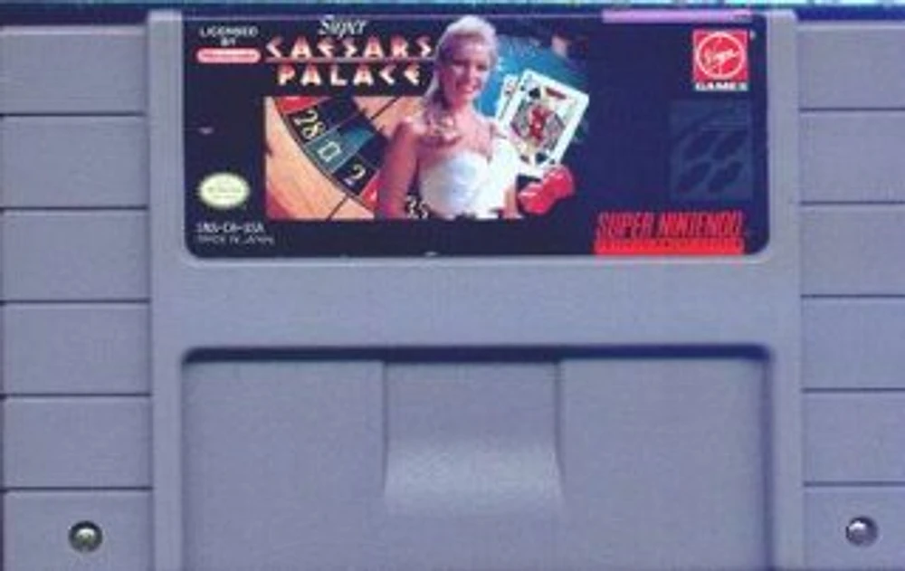 SUPER CAESARS PALACE - Super Nintendo - USED