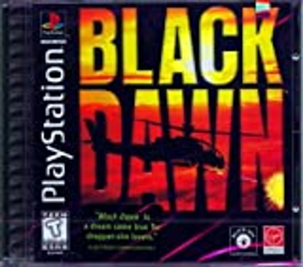 BLACK DAWN - Playstation (PS1) - USED