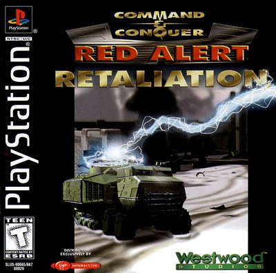 COMMAND & CONQUER:RED ALERT RE - Playstation (PS1) - USED