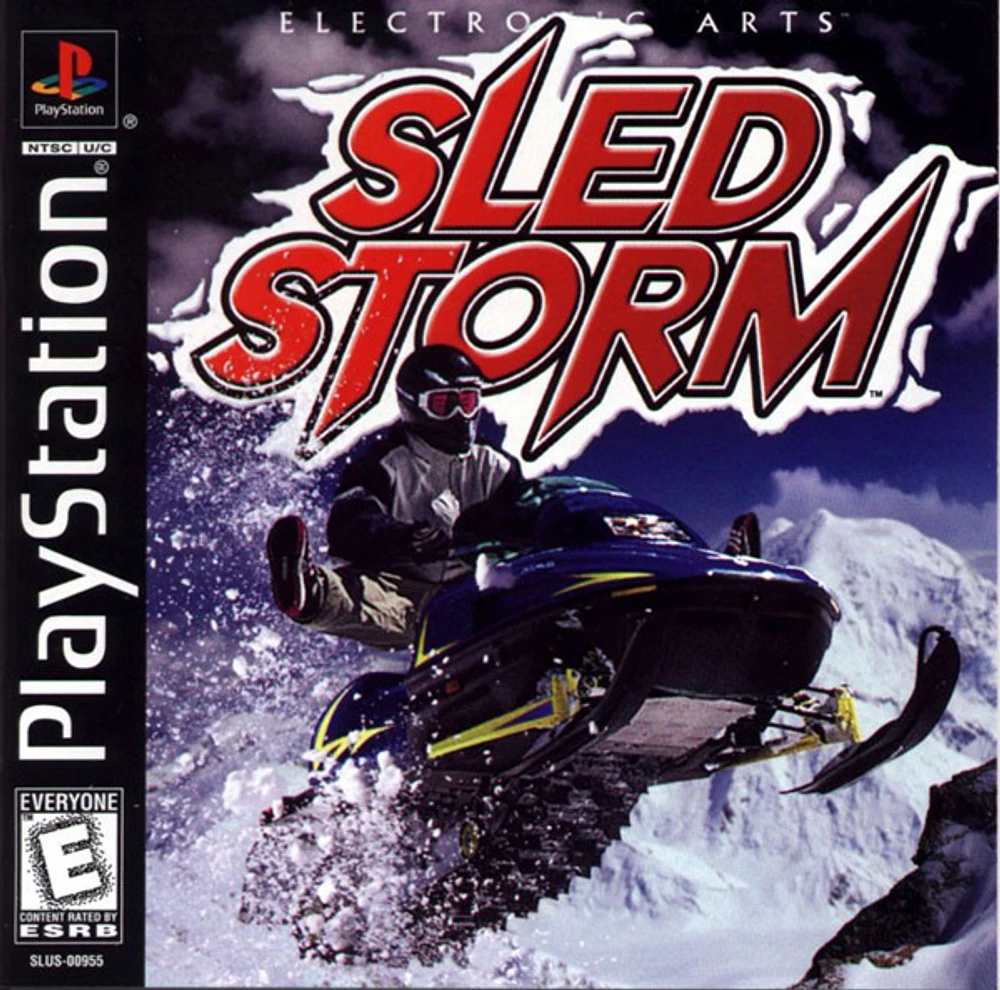 SLED STORM - Playstation (PS1) - USED