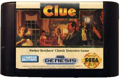 CLUE - Sega Genesis - USED
