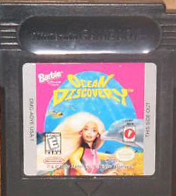 BARBIE:OCEAN DISCOVERY - Game Boy Color - USED