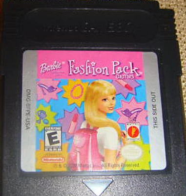 BARBIE:FASHION PACK - Game Boy Color - USED