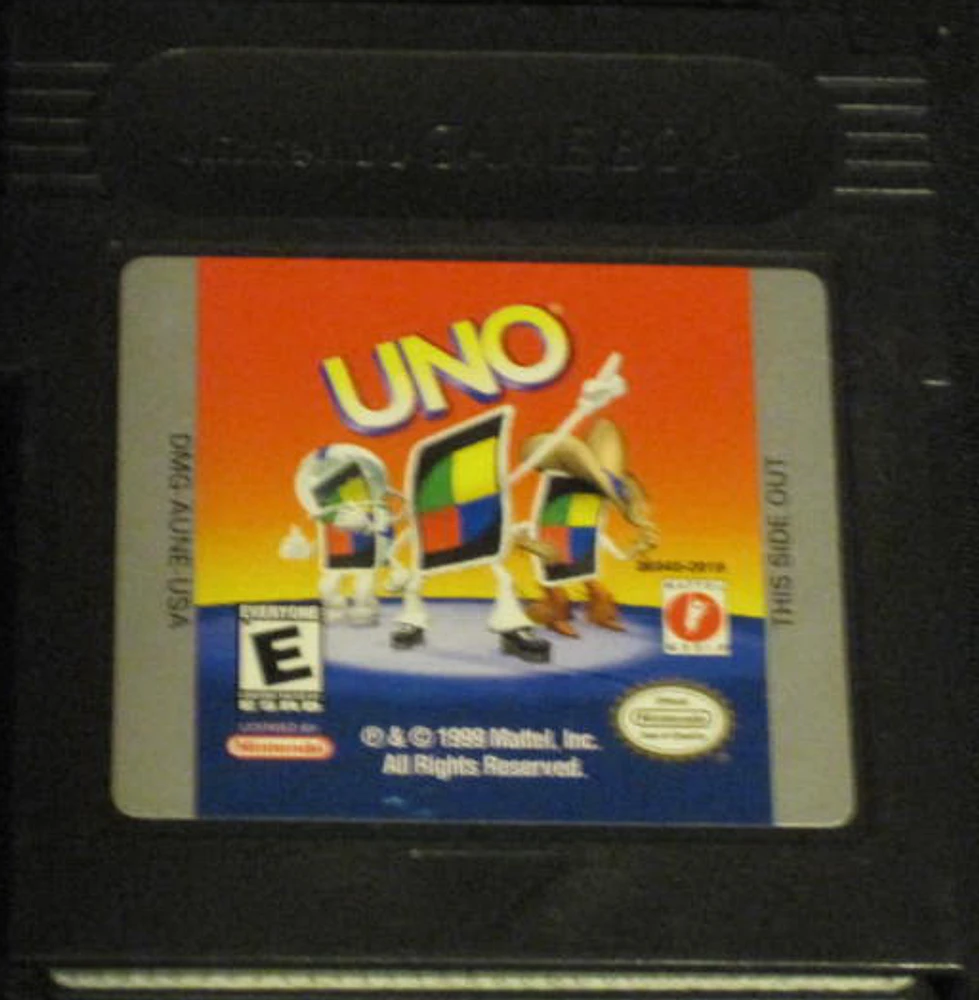 UNO - Game Boy Color - USED