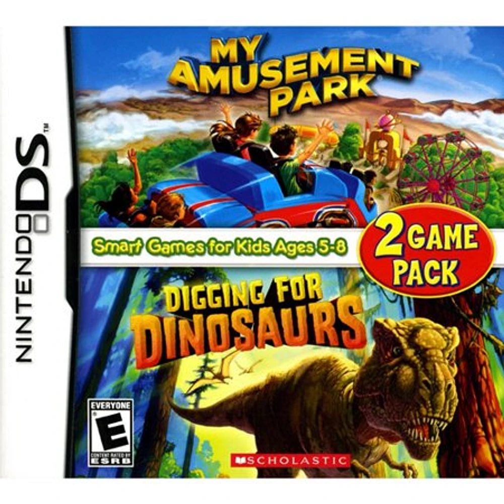 MY AMUSEMENT PARK/DIGGING FOR - Nintendo DS - USED
