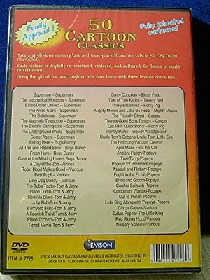 50 CARTOON CLASSICS - USED