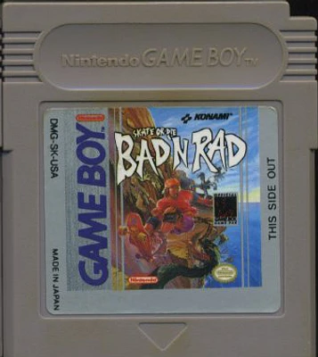 SKATE OR DIE:BAD N RAD - Game Boy - USED