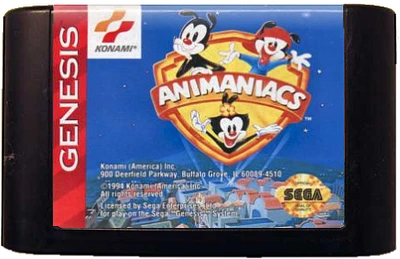 ANIMANIACS - Sega Genesis - USED