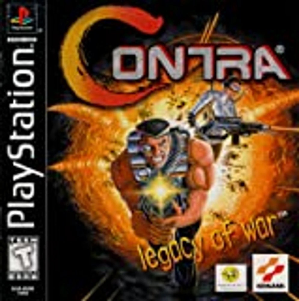 CONTRA:LEGACY OF WAR - Playstation (PS1) - USED