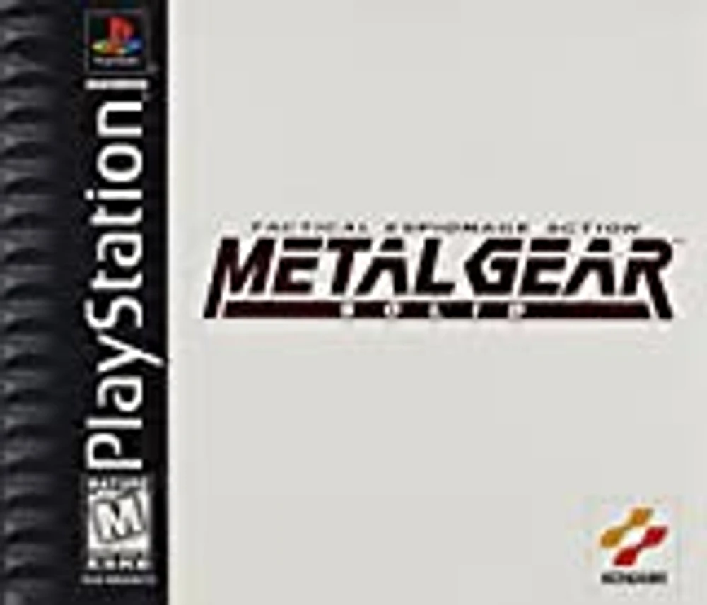 METAL GEAR SOLID - Playstation (PS1) - USED