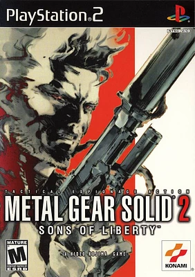 METAL GEAR SOLID 2:SONS OF - Playstation 2 - USED