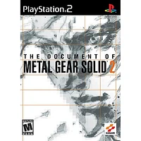 METAL GEAR SOLID 2:DOCUMENT - Playstation 2 - USED